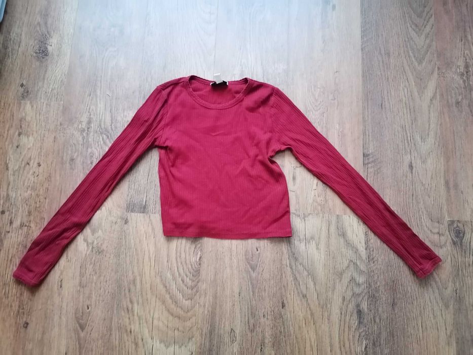 Bluzka bordowa Topshop rozm. 34