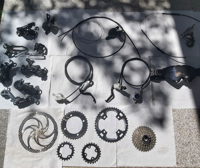 Material e peças btt, enduro, downhill, estrada, cross e motocross