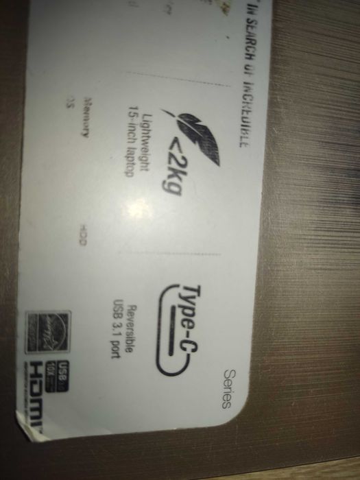 Laptop Asus X540Y 15,6"