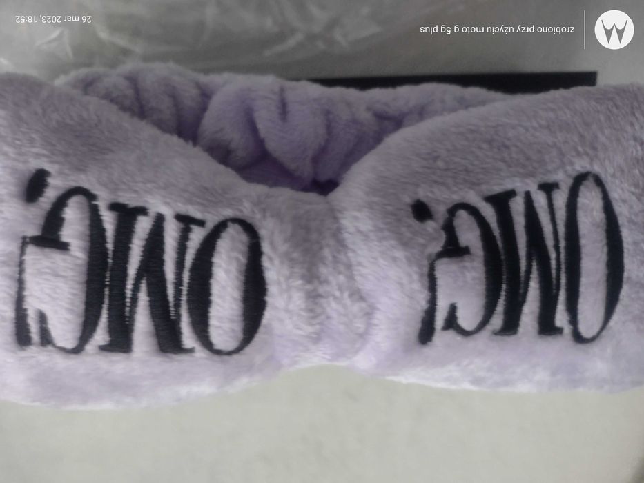 Opaska kosmetyczna, szczotka silikonowa do włosów