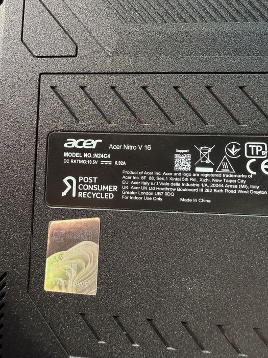 Laptop Acer Nitro V 16 ANV16-41 16"
