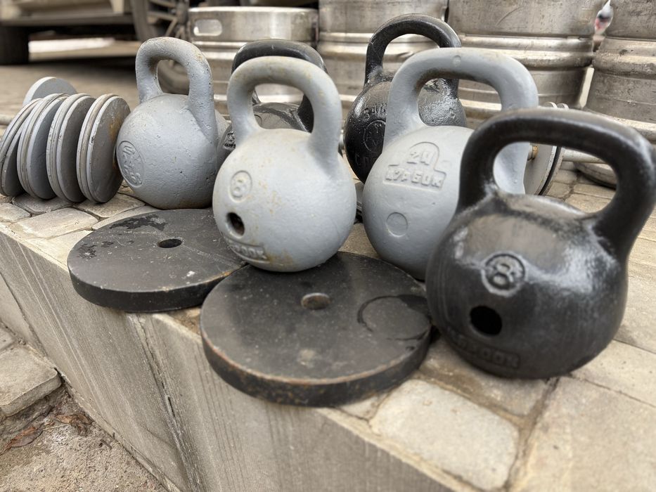 Гири СССР 16кг 24 кг 32кг 8кг