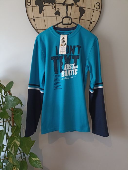 T-shirt z długim rękawem roz.158 A&D