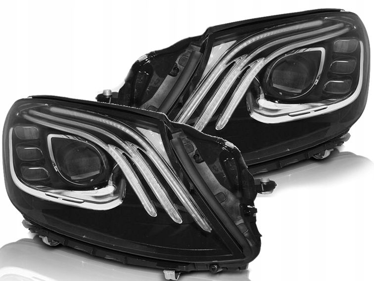 Reflektory lampy przód MERCEDES 12-17 S W222 wz Lift FULL LED Dynamiki