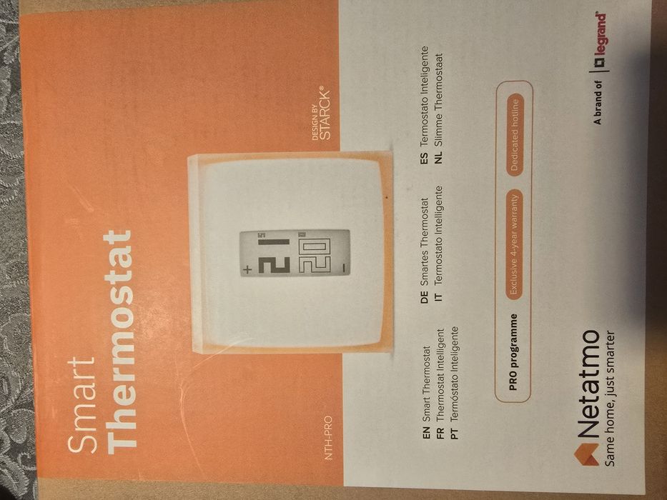 Termostato netatmo inteligente