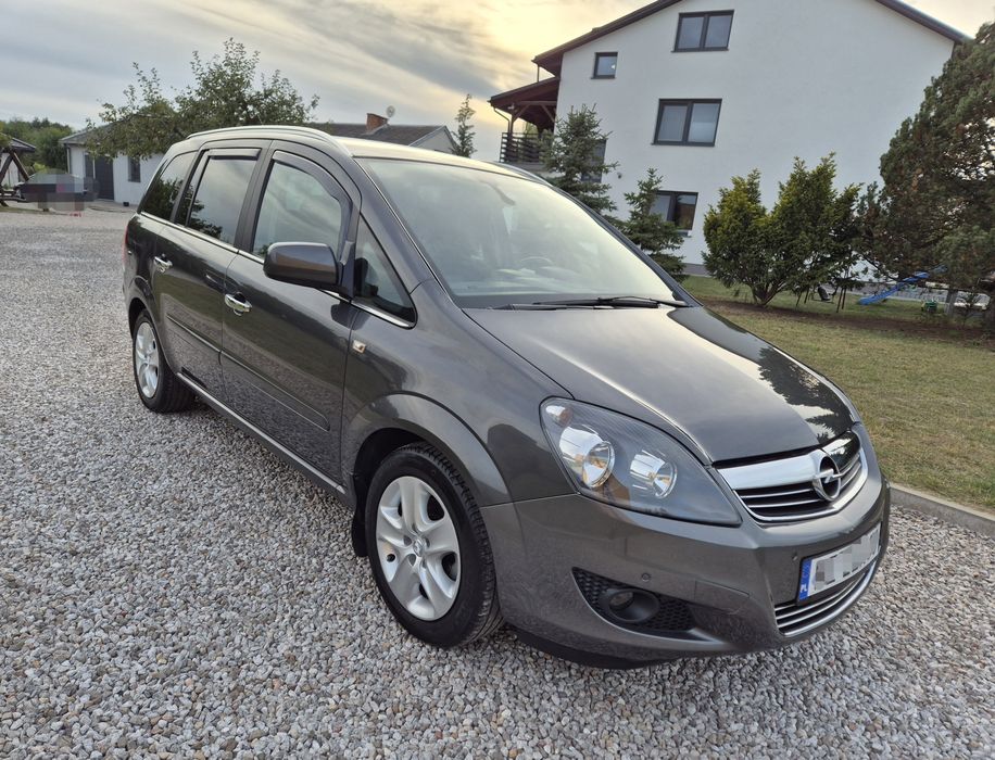 OPEL ZAFIRA B LIFT / 1.8 benzyna 140KM / 2x PDC, klima / 2kpl KÓŁ / Zarej.PL
