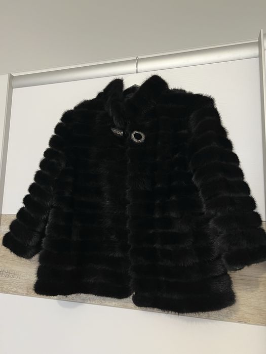 Норковий полушубок