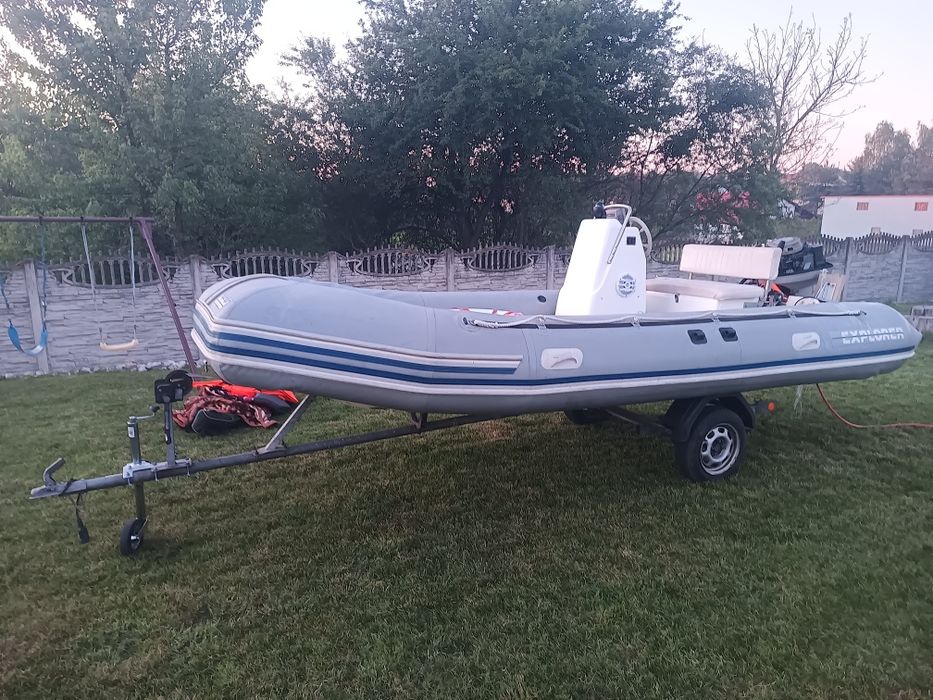 RIB Bombard Explorer 525 Suzuki dt40 przyczepa echosonda radio