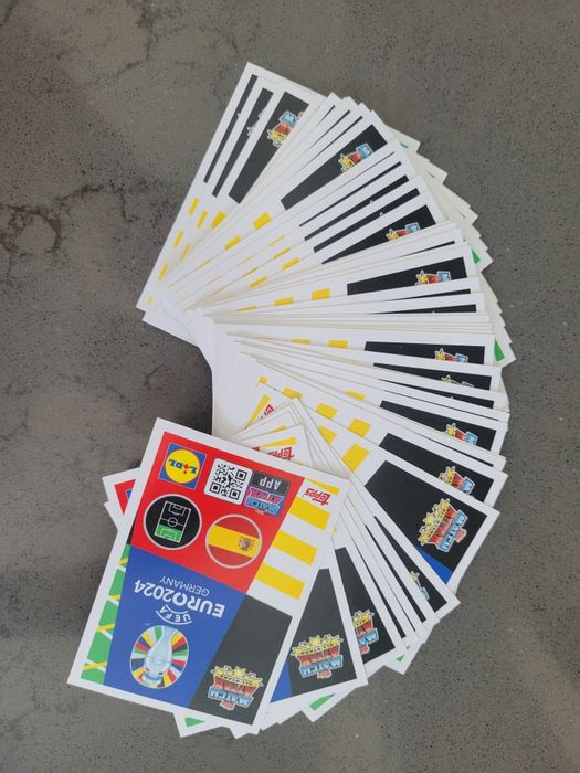 Coleção Match Attax UEFA Euro 2024 (Lidl – Alemanha) – 45 Cartas