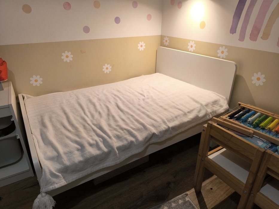 Łóżeczko dziecięce Ikea slakt rozsuwane 80x200