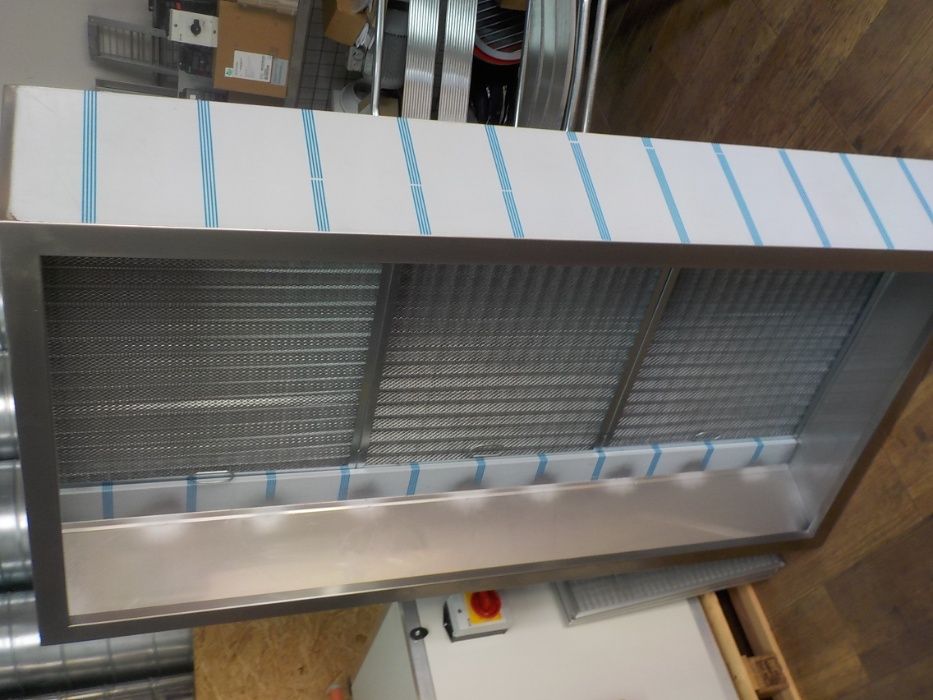 HOTTE INOX | Exaustor, COIFA Fumos | FILTRO ELECTROSTÁTICO