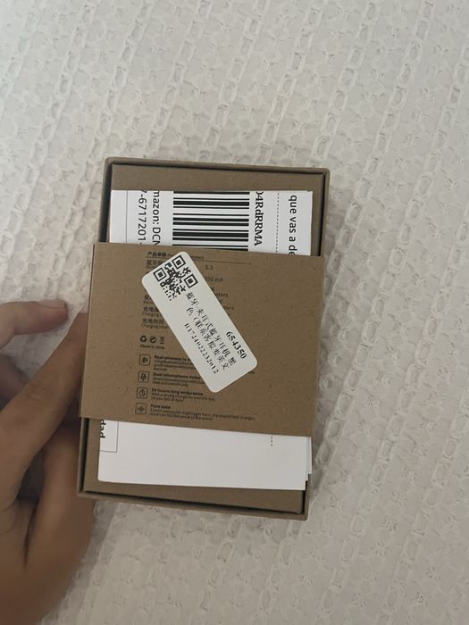 Auriculares Sem Fios de Condução Óssea – Novos, SELADOS!