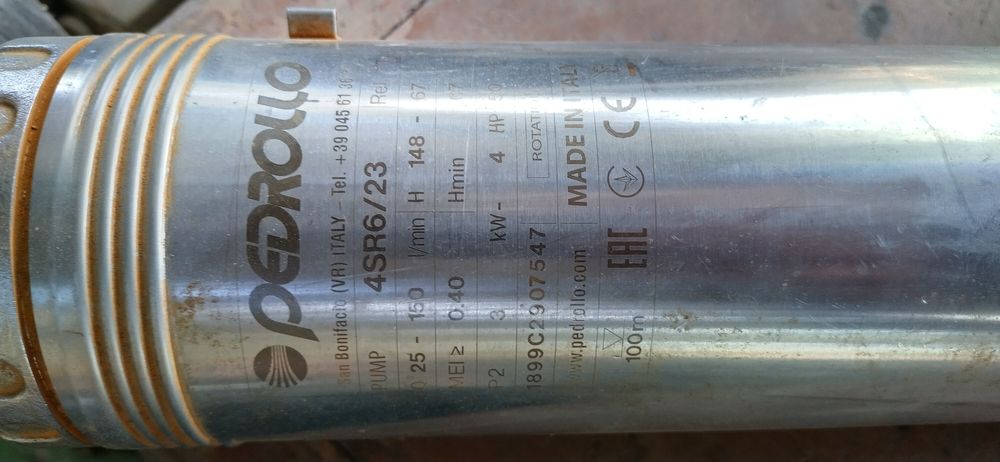 Свердловинний насос Pedrollo 4SR6/23