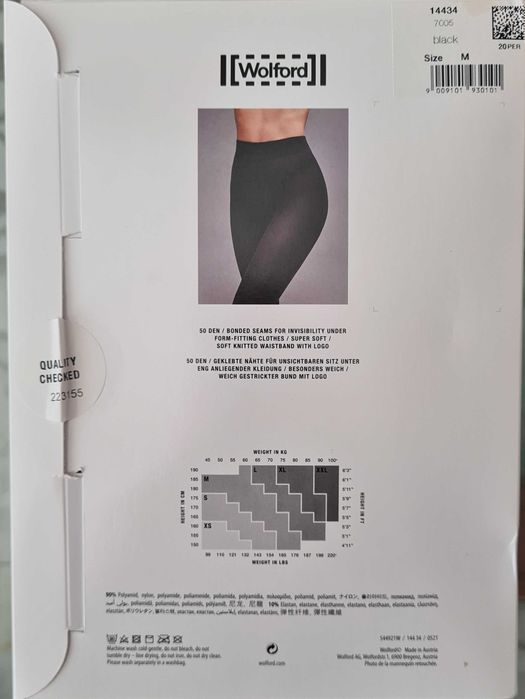 Nowe rajstopy " WOLFORD " rozmiar M