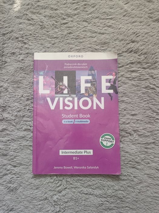 Life Vision Intermediate Plus B1+ Oxford - Student Book