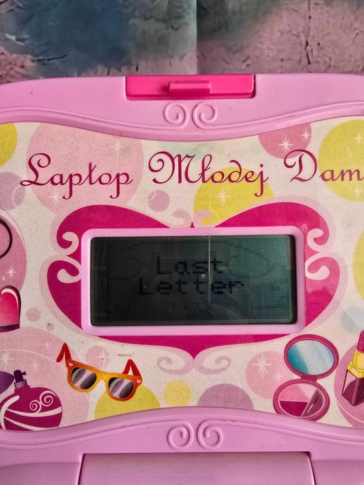 Interaktywny laptop edukacyjny "Laptop Młodej Damy"