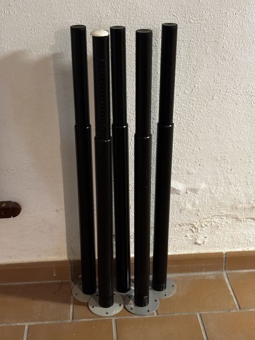Pés / Perna regulavel para Mesa / Secretaria do Ikea OLOV