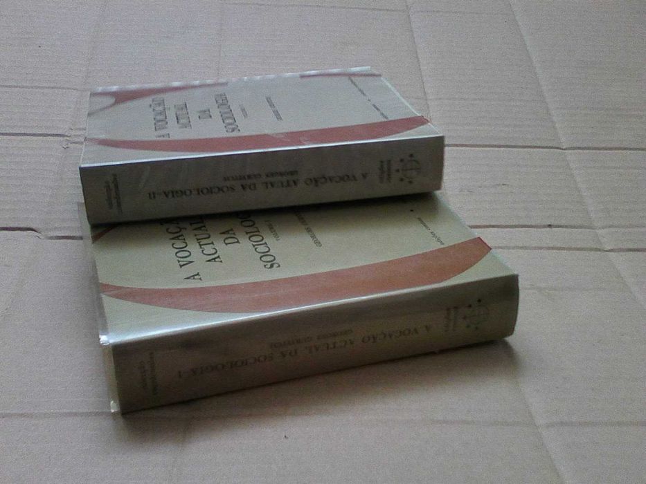 A Vocação Atual da Sociologia Volumes I e II