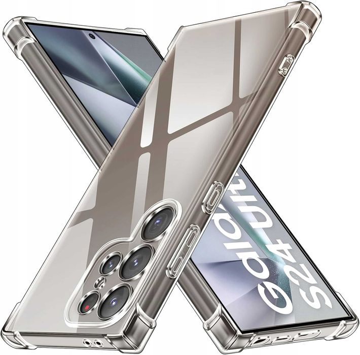 Etui Anti-Shock do Samsung Galaxy S24 Ultra + Szkło Hartowane