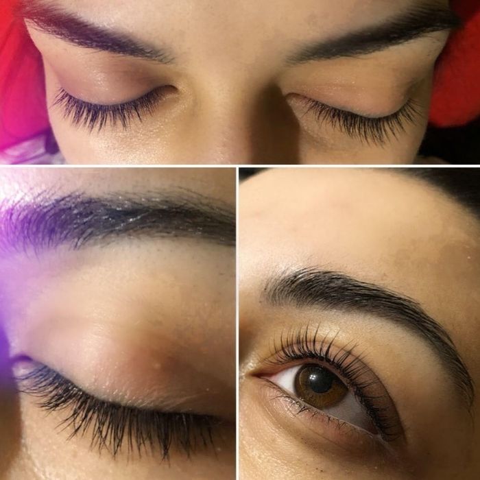 Ламинирование ресниц/ Ламінування вій