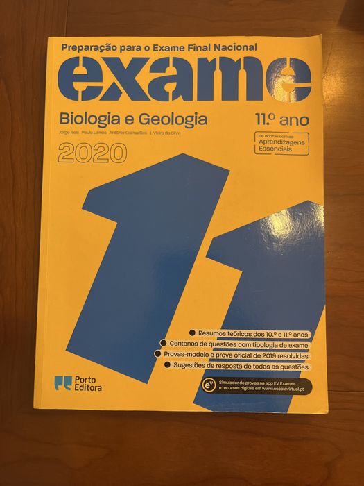 Biology and Geology Exam – 11th Grade