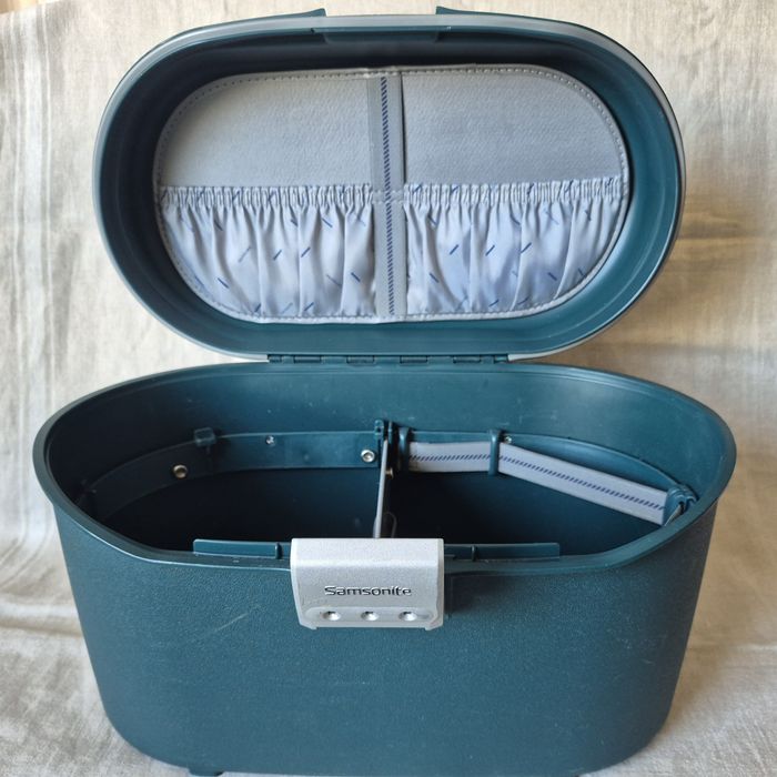 kuferek Samsonite, zielony
