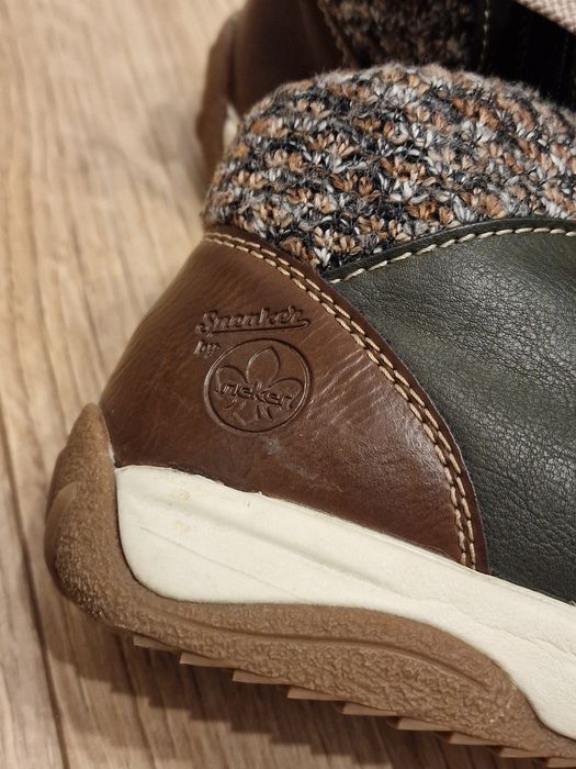 Botki sneakersy damskie Rieker Antistress  38