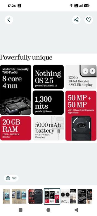 Nothing Phone 2a °°°256GB°°°