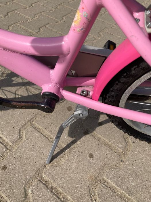 Rower dla dziecka różowy puky