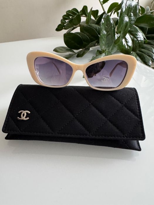 Chanel okulary  przeciwsloneczne motyle