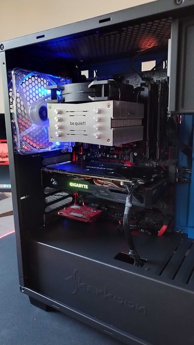 Komputer gamingowy Ryzen 5 / RX 580 8GB / 16GB RAM / SSD + HDD / Wi-Fi