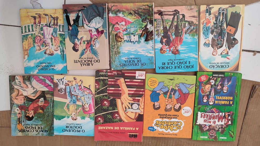 Lote 57 livros de Literatura Juvenil