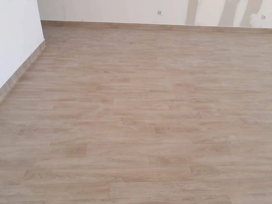 Piso vinílico, flutuante, nivelamento de chão