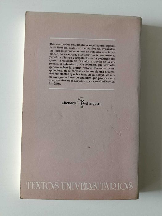Livro Arquitectura y sociedad en el Siglo de Oro, Alicia Cámara Muñoz