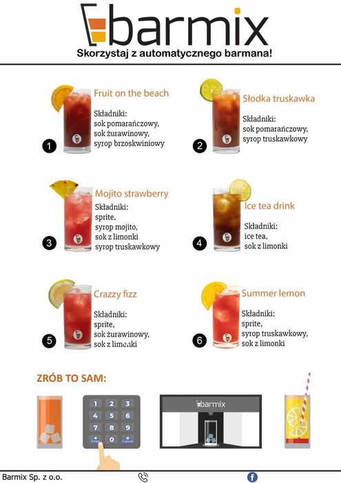 automatyczny barman- barmix Płock