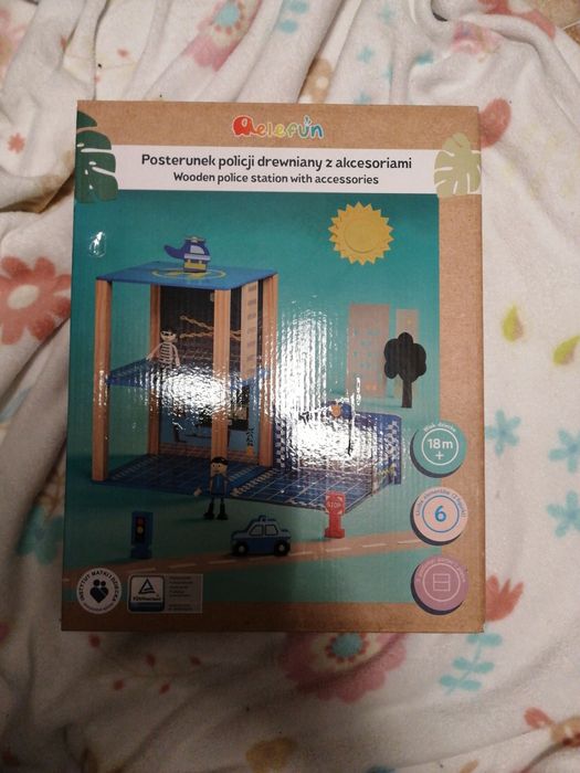 Posterunek policji drewniany