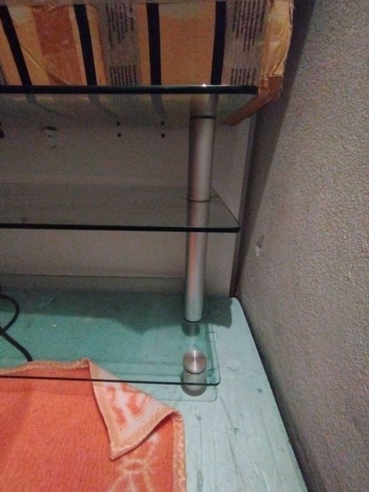 Mesa tv de vidro