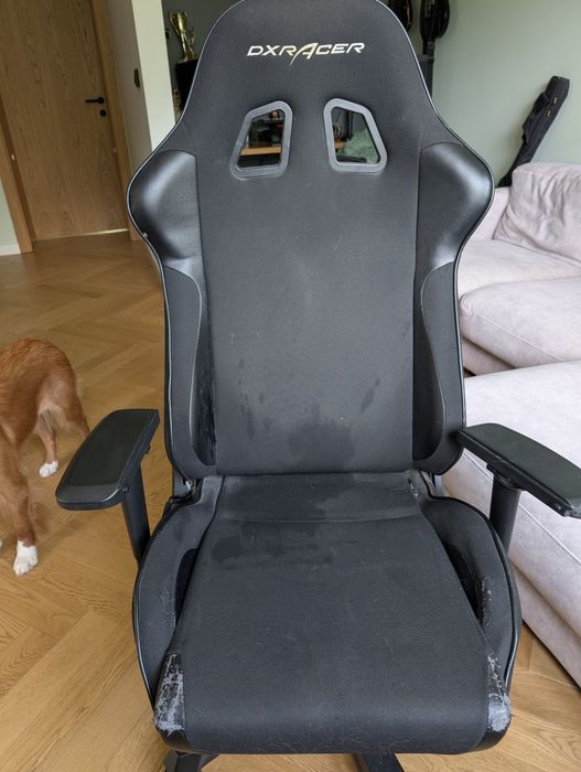 DX Racer King Fotel famingowy XXL do 135 kg