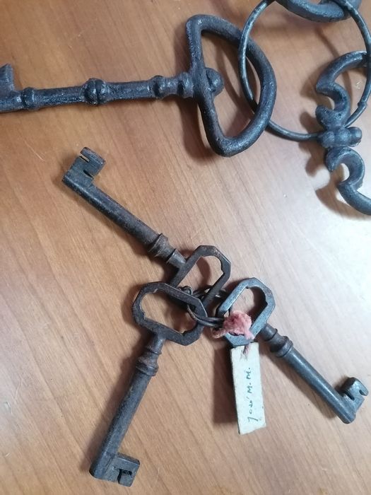 Chaves antigas - conjunto de 6