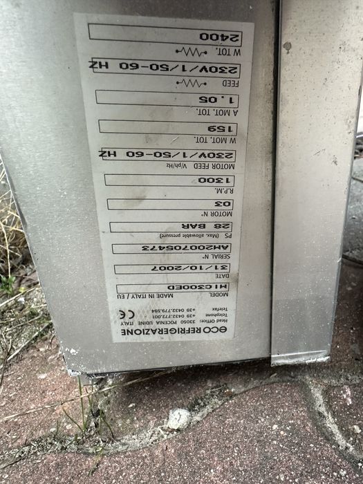 Parownik chłodnica agregat chłodniczy ECO MIC300ED 2 kW/-10*C