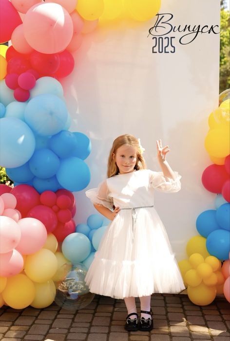 Плаття на випускний в садочок 128р.