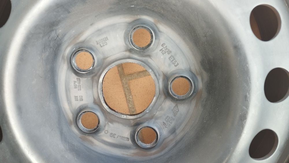 Jantes ferro Roda 16 VW, AUDI, MERCEDES, SEAT, SKODA