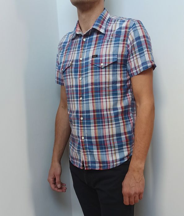 Koszula w kratę Lee rozm. M