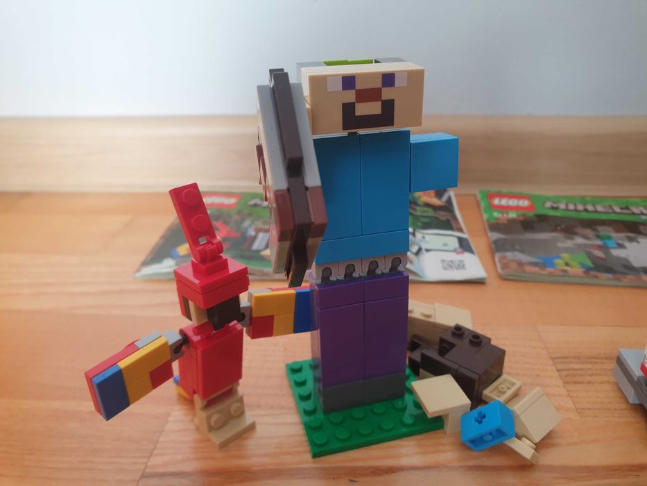 2 Zestawy Lego Minecraft 21148 i 21141