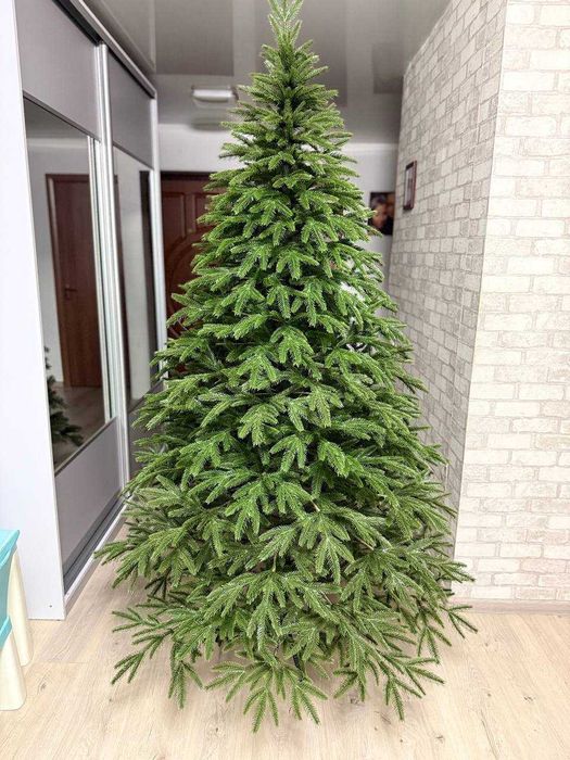 Ялинки штучні литі, блакитні/зелені, 3 види, висота від 1.5 м до 2.5 м