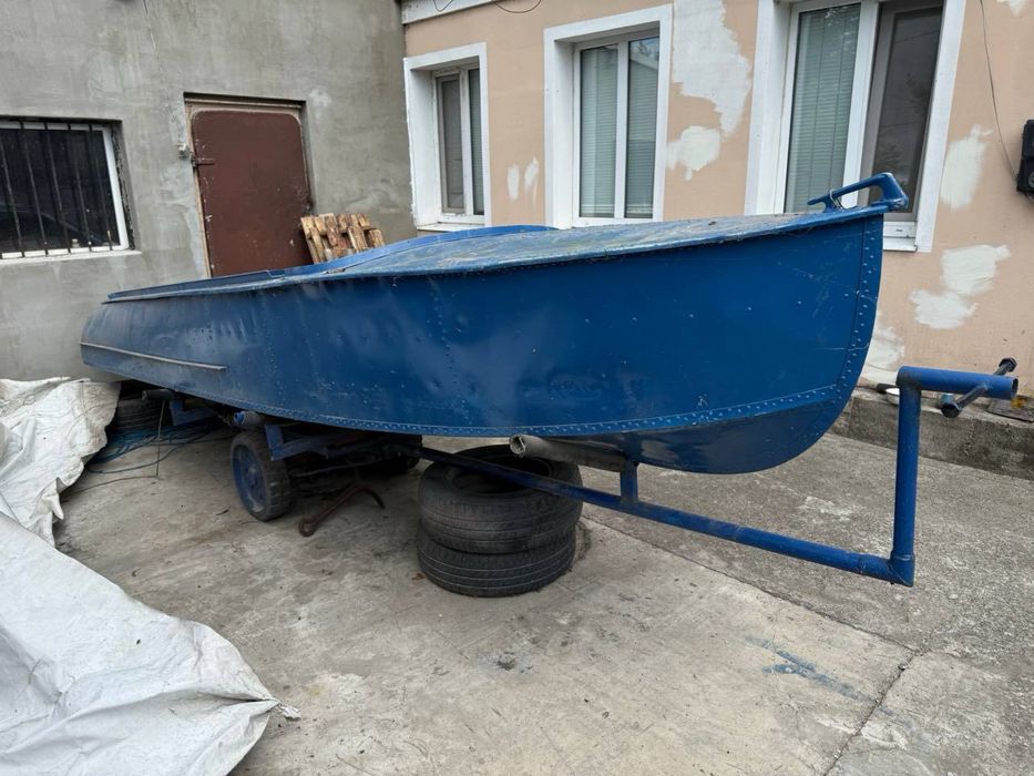 Лодка Казанка с потайными заклепками