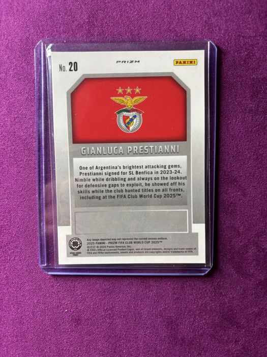 Prestianni Rookie card New Era Panini prizm