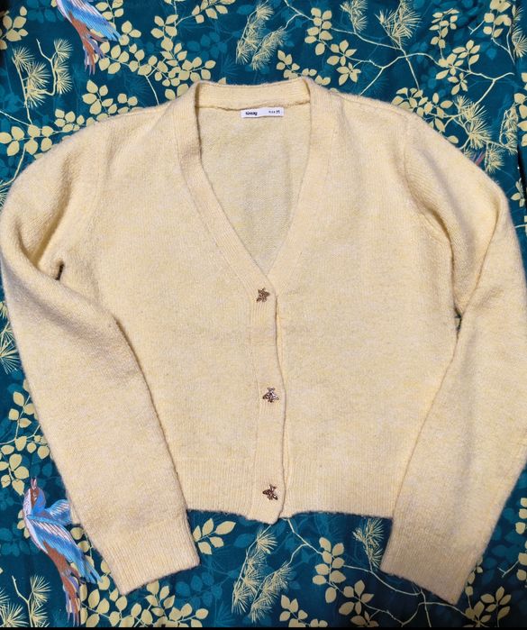 Sweter cytrynowy Sinsay roz. M