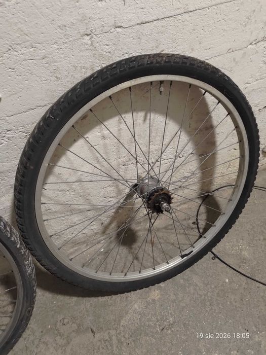 Koło rowerowe 24' z piastą 3-biegową Shimano