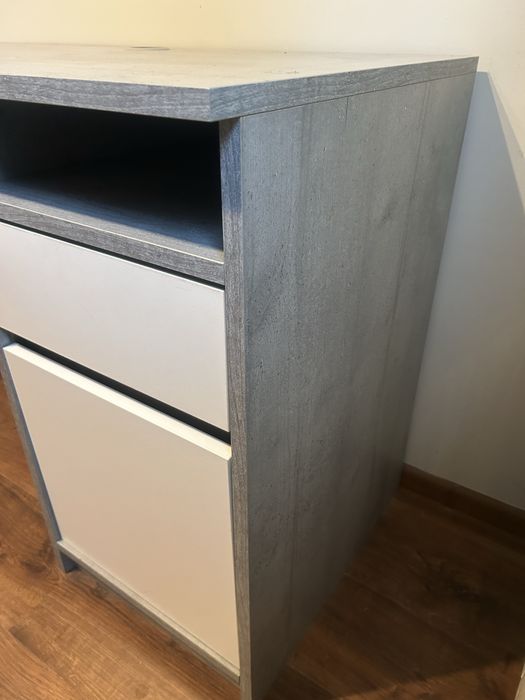 Biurko Jysk BILLUND 54x120 biały/szary